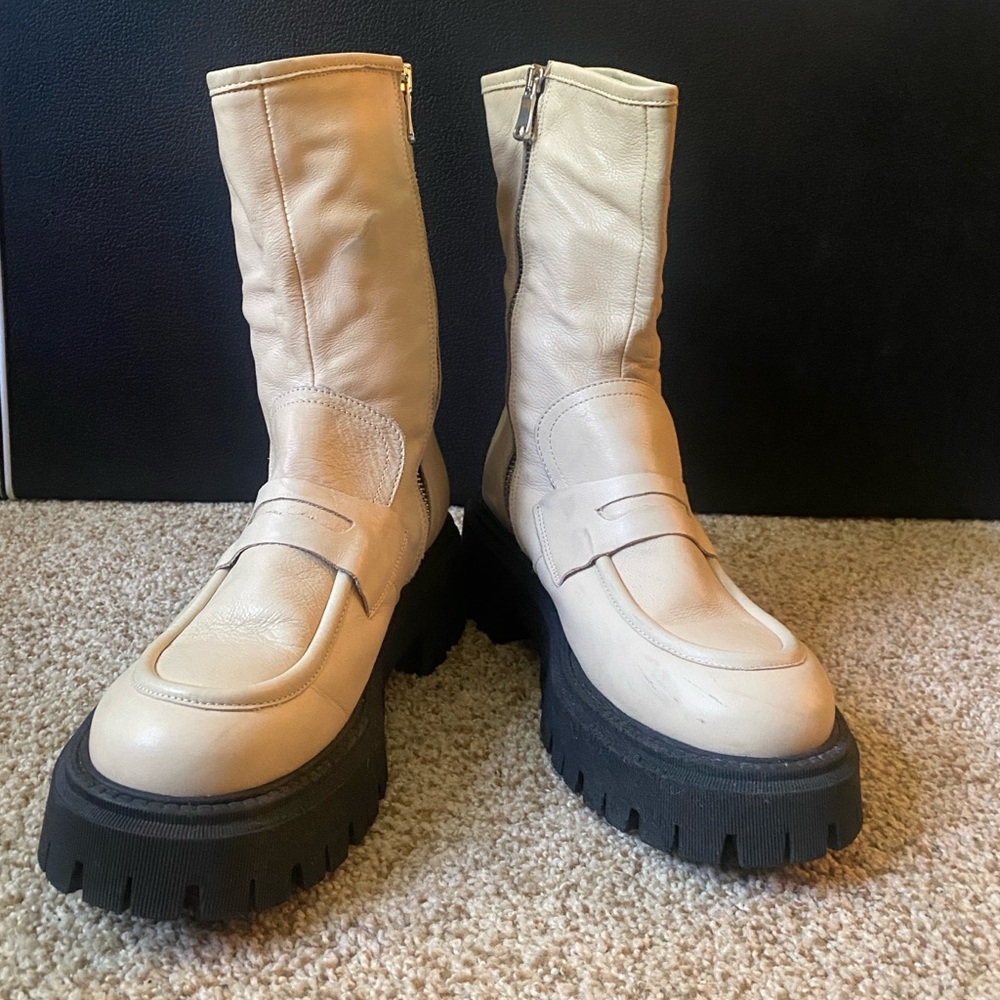 FREE PEOPLE MADISON LOAFER BOOTS